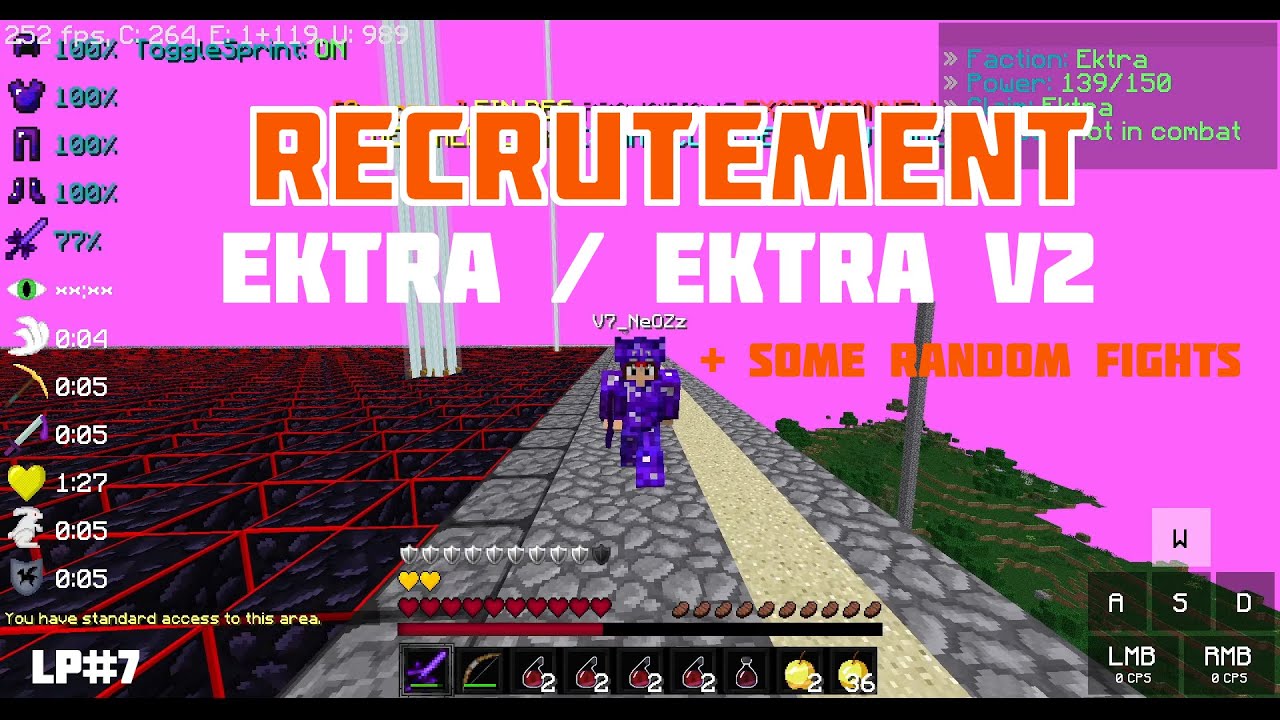Frozenia v5 - Recrutement Ektra/EktraV2 - Random fights & DON !!
