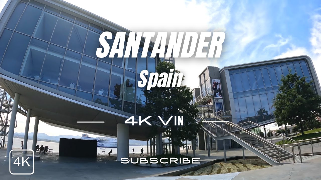 Santander, España | Paseo por la Ciudad [4K]