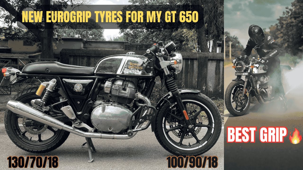Switched to Eurogrip Tubeless Tyres on my GT 650 for this Rainy Season