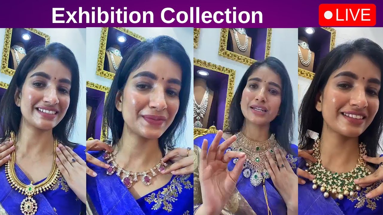 Jewellery Exhibition | Diamond Gold Jewellery From Manjula Jewels |  @brideessentials ​#diamonds