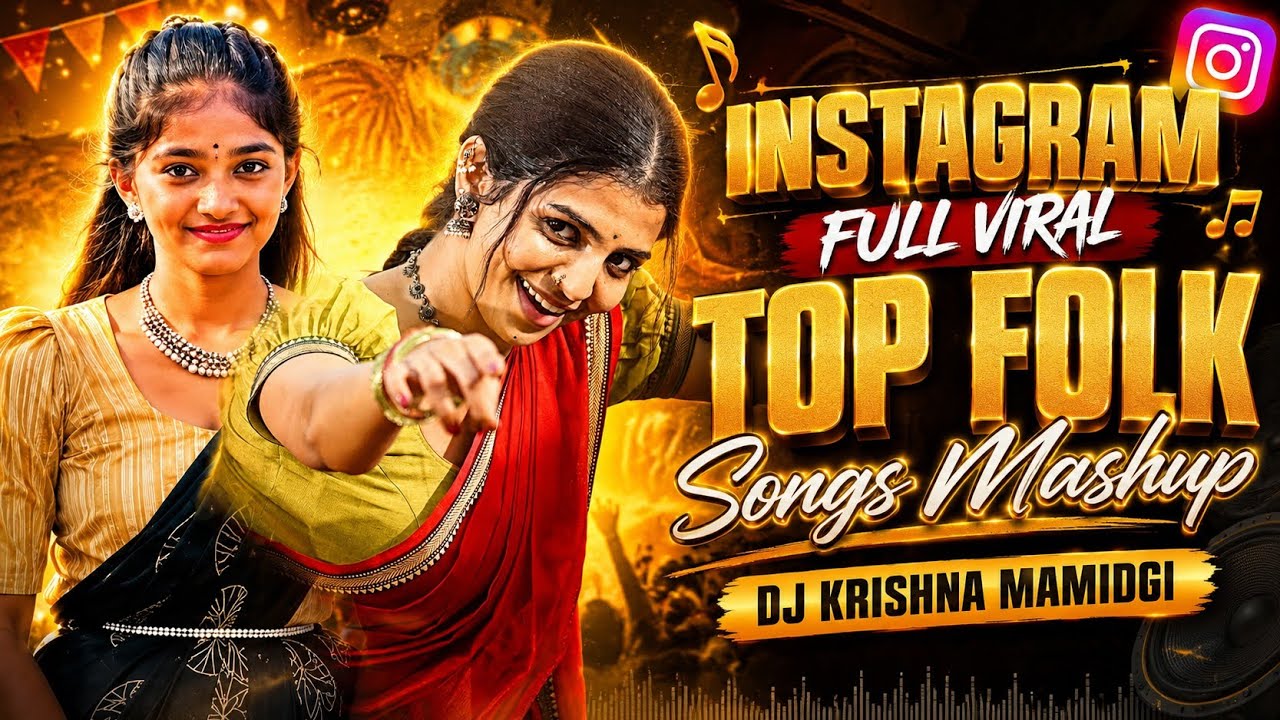 Instagram // Full Viral // Top Folk // Songs Mashup Remix // Dj Krishna Mamidgi