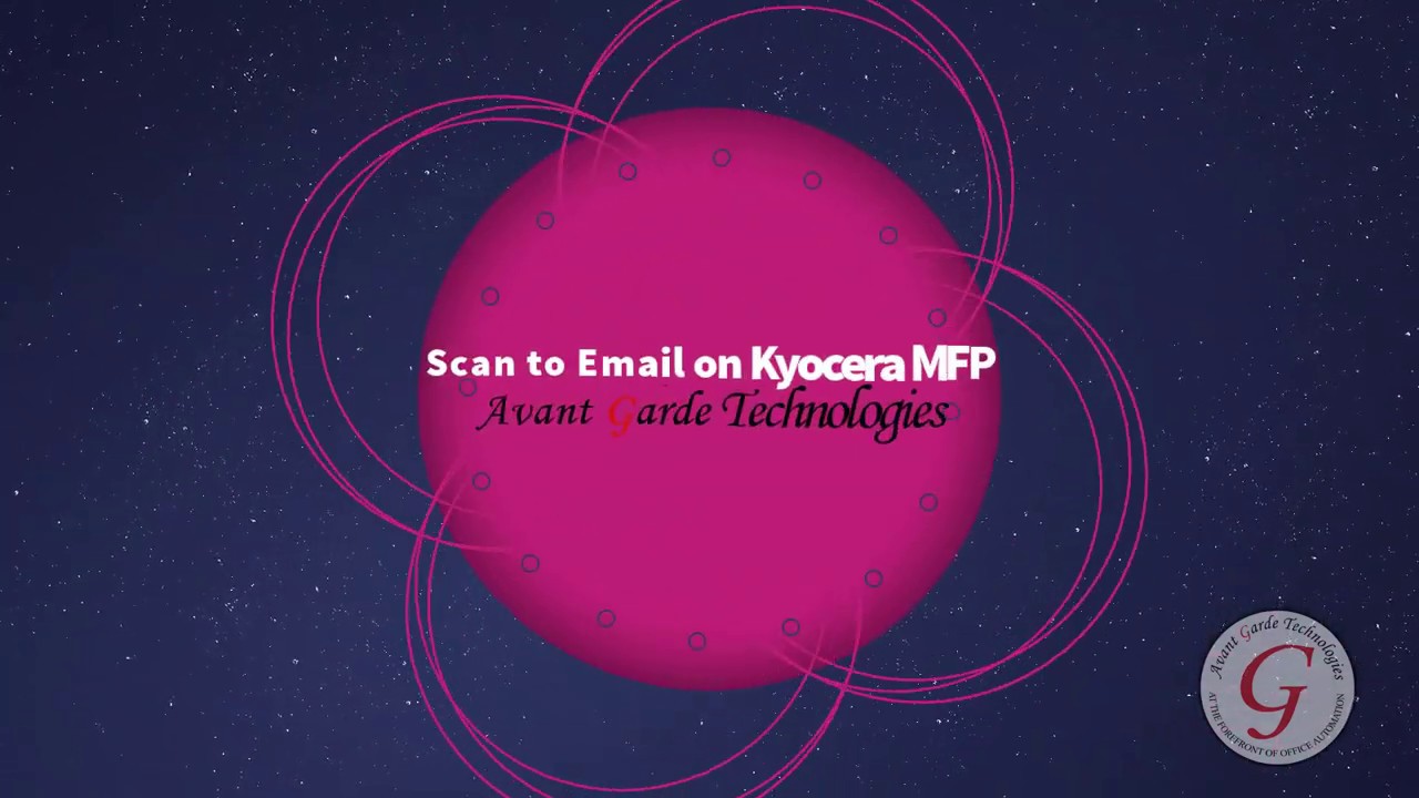 Configure Scan to Email on a Kyocera MFP