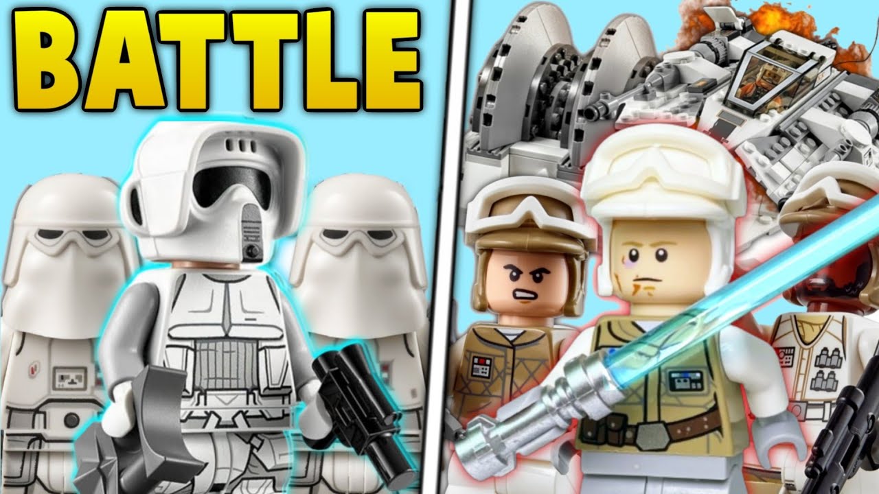 Я построил ОГРОМНУЮ БИТВУ LEGO Hoth менее чем за 24 часа!