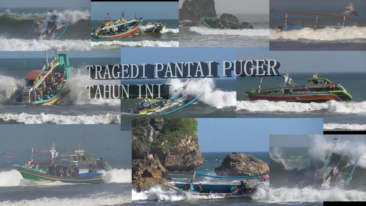 Kejadian Langkah Misterinya Ombak Pantai Puger Dihantam Ombak Sampai Karam