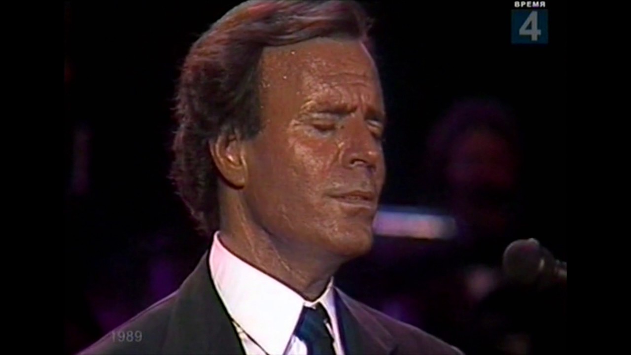 Julio Iglesias - T'ho Voluto Bene/ Non Dimenticar [Live in Moscow, 1989] (HD)
