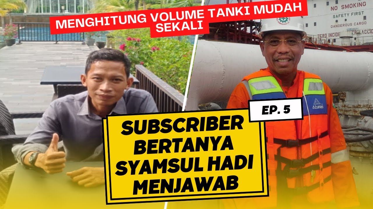 CARA MUDAH MENGHITUNG VOLUME MINYAK DI TANKI PER 1 CM !!!!!