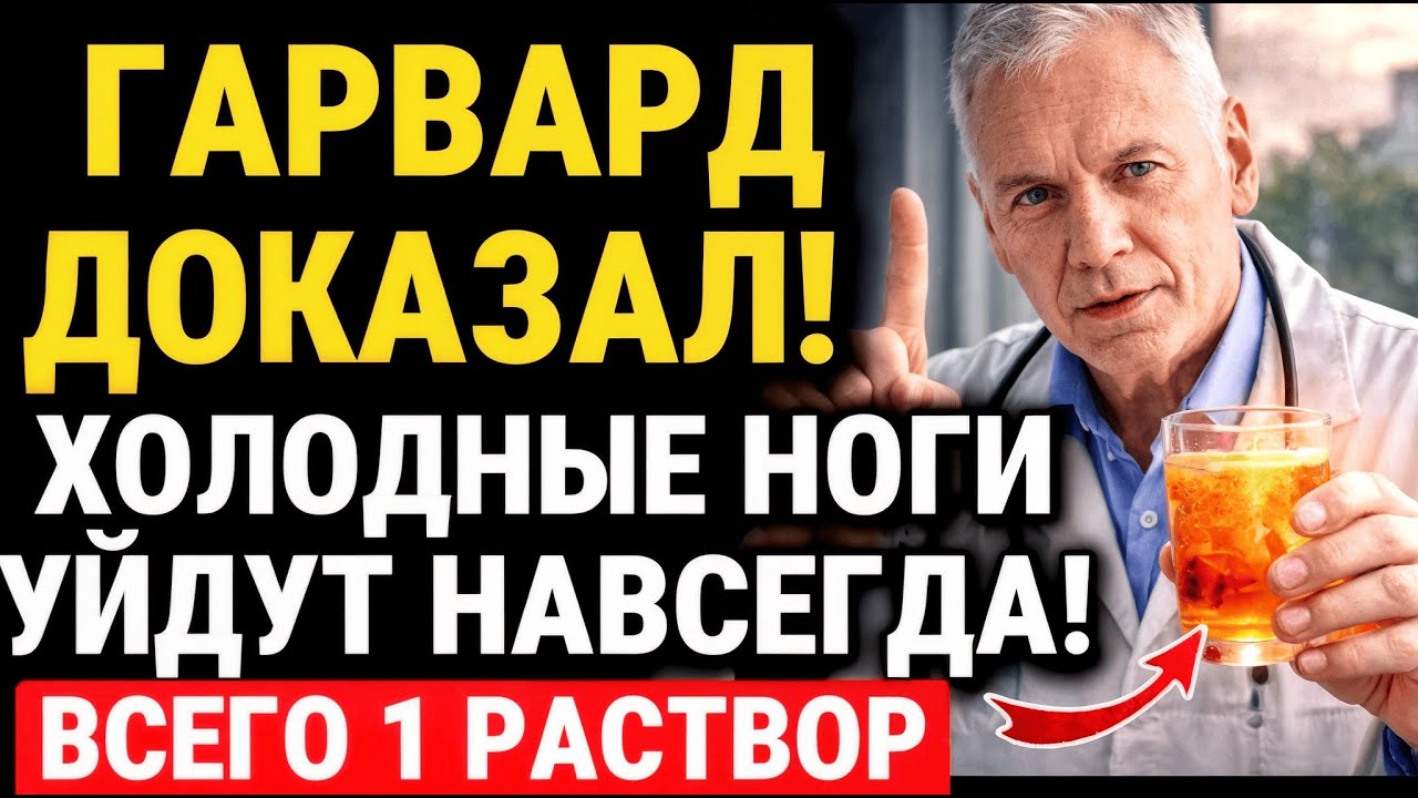 Что пить после 50, чтобы МГНОВЕННО улучшить кровообращение НОГ / ЗДОРОВЬЕ ПОЖИЛЫХ