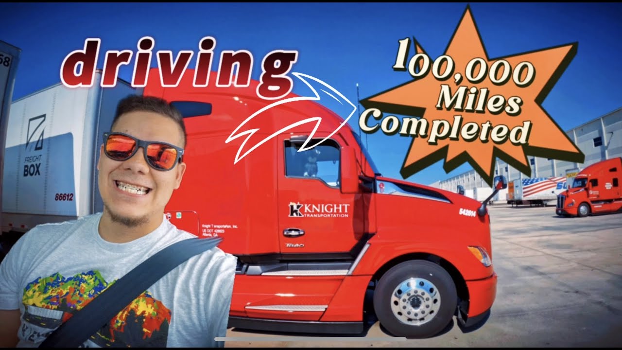 Vlog #7 My First Ever Milestone at Knight Transportation!