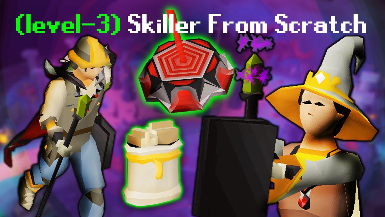 Открываем лучший метод создания рун в режиме AFK — OSRS Level 3 Skiller From Scratch #17
