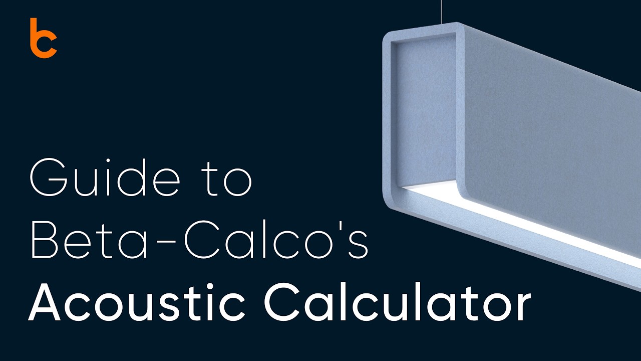 Guide to Beta-Calco's Acoustic Calculator