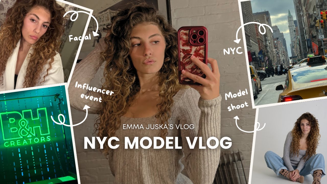 A Day in My Life as a Model | Shoot, Event & Facial