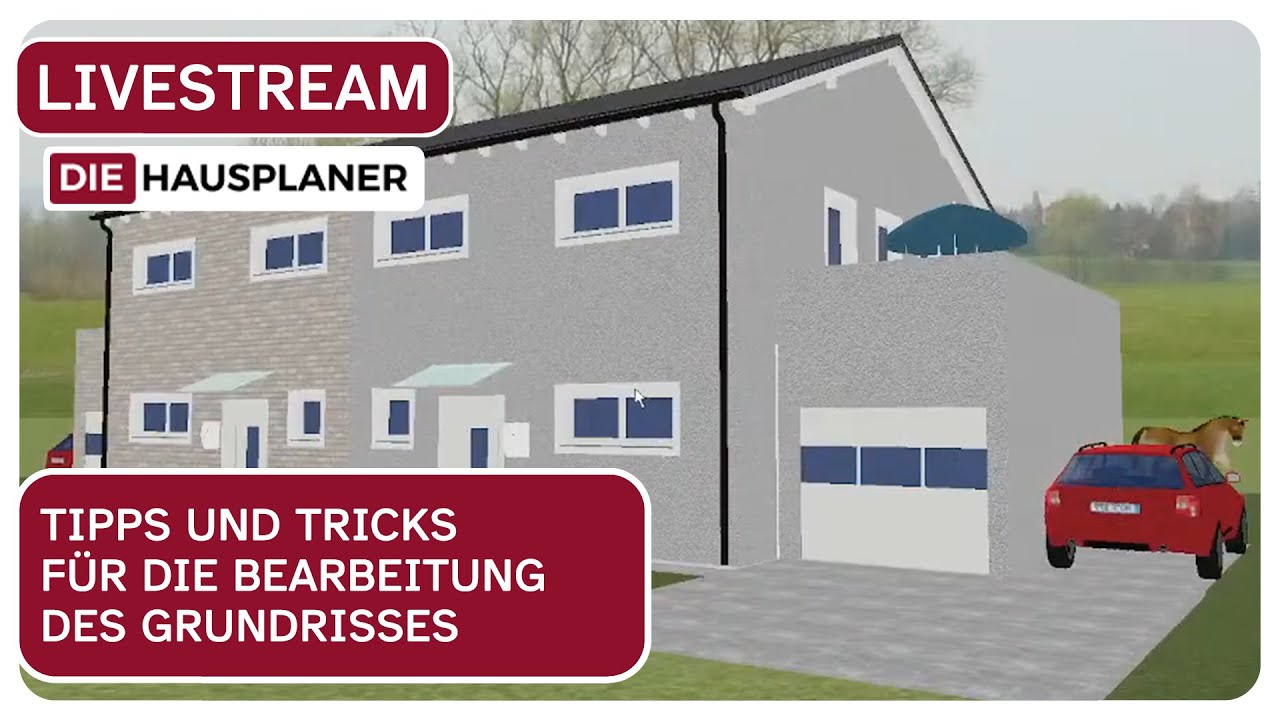 Tipps und Tricks für die Bearbeitung des Grundrisses