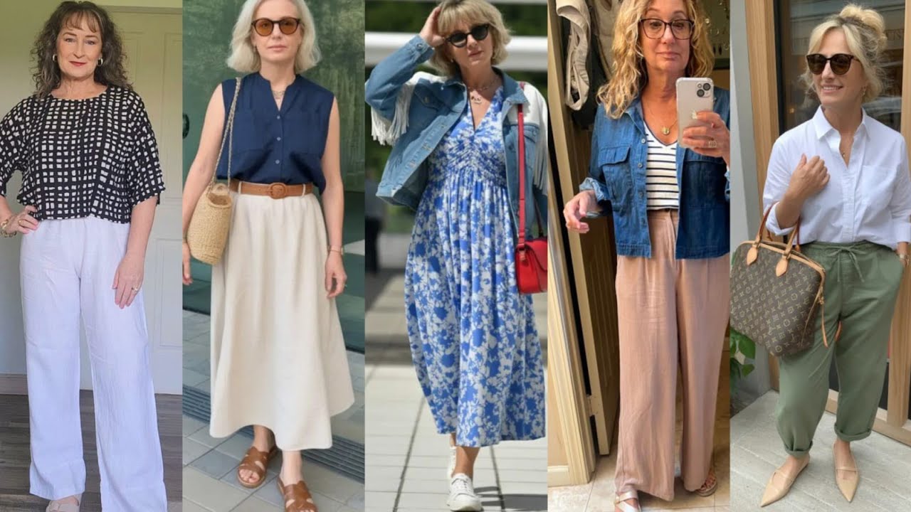 Luce fabulosa a los 60 años y más en 2026 con un Atuendo de moda femenino y moderno ✨