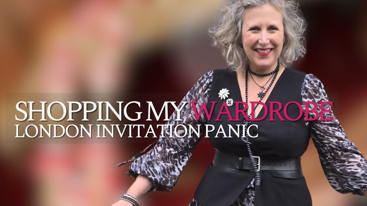 Shopping My Wardrobe | London Invitation Panic — Elegantly Knackered Style Vlog
