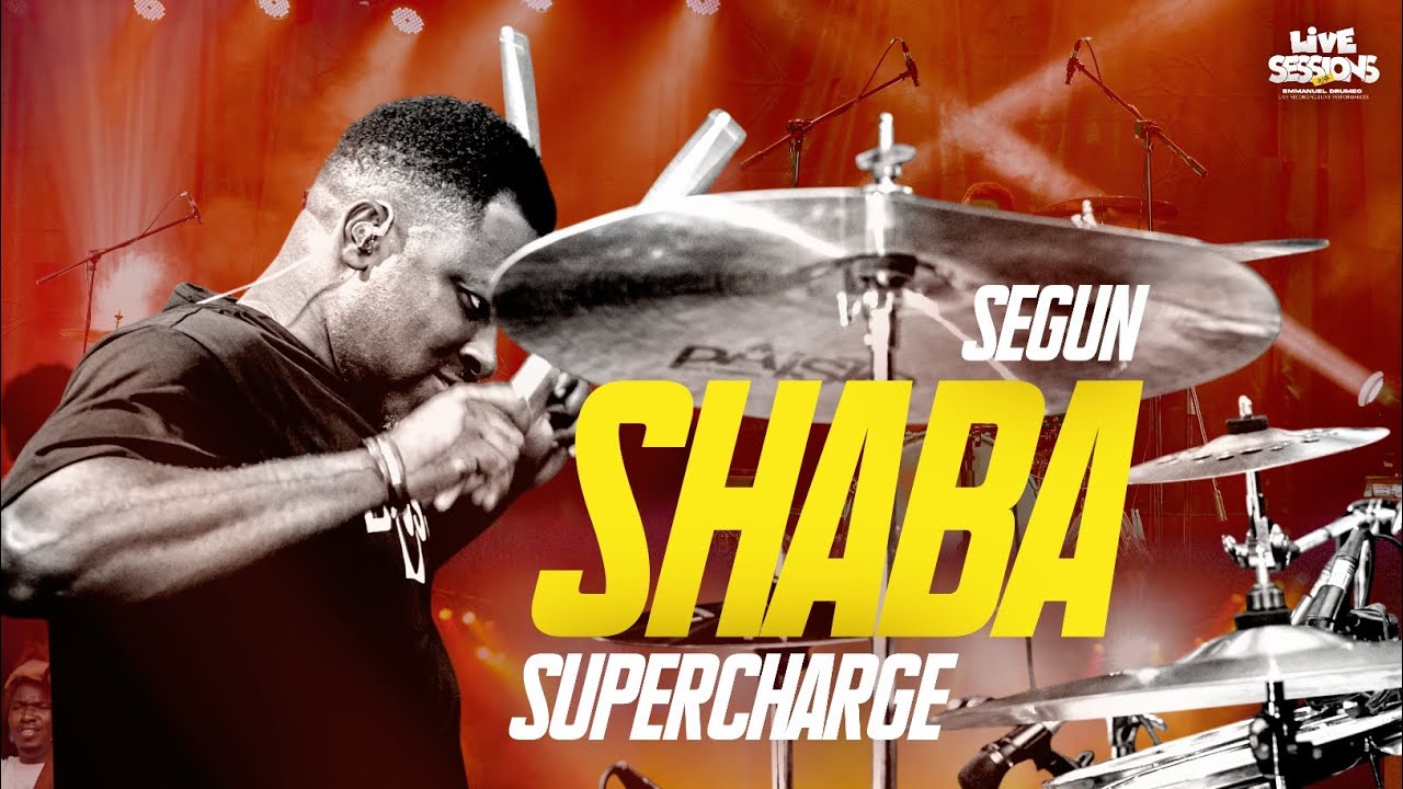 SHABA SEGUN CRAZY CHOPS || LIVE SESSIONS WITH EMMANUEL DRUMEO #drumperformance #drums #drumcam