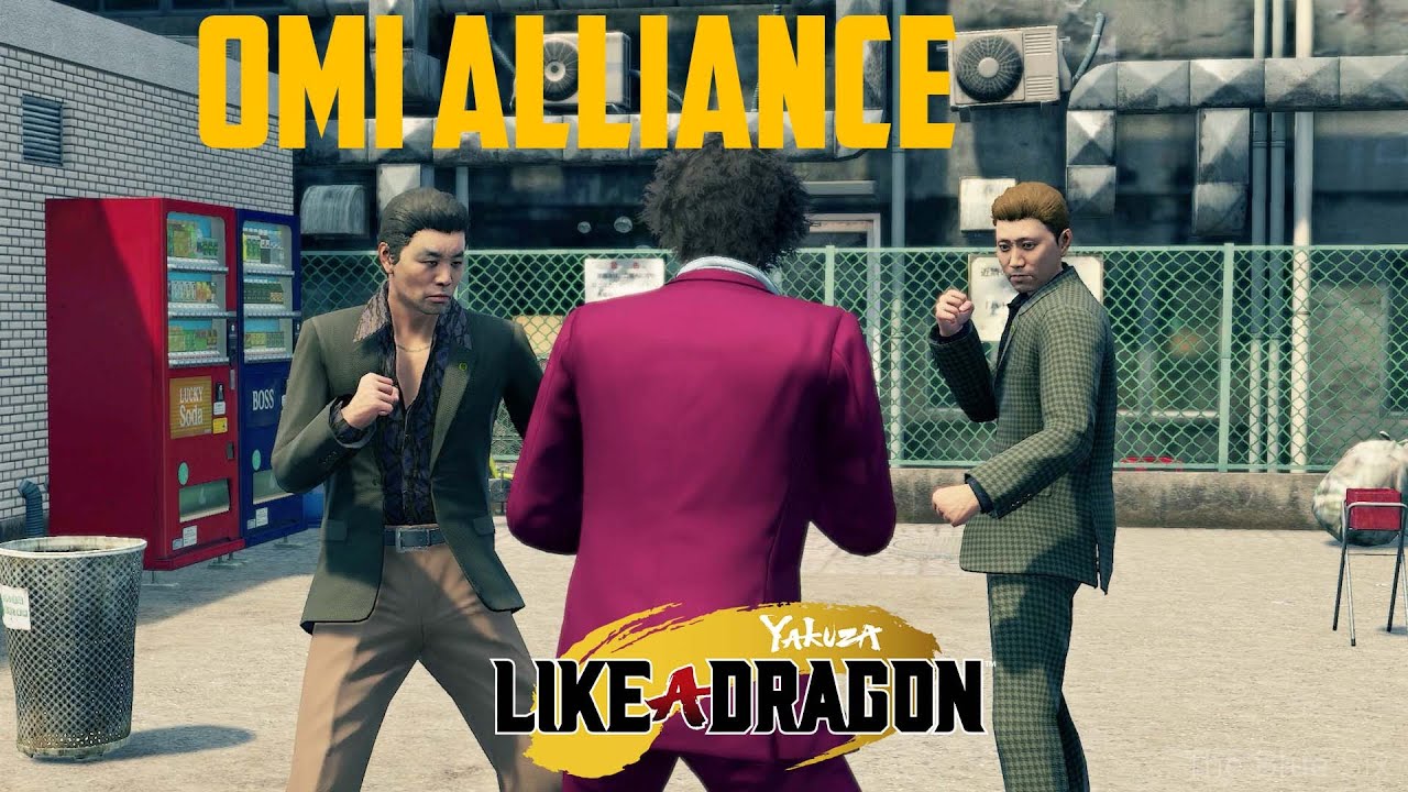 Yakuza: Like a Dragon - Omi Alliance Boss Fight [PS4 Pro]