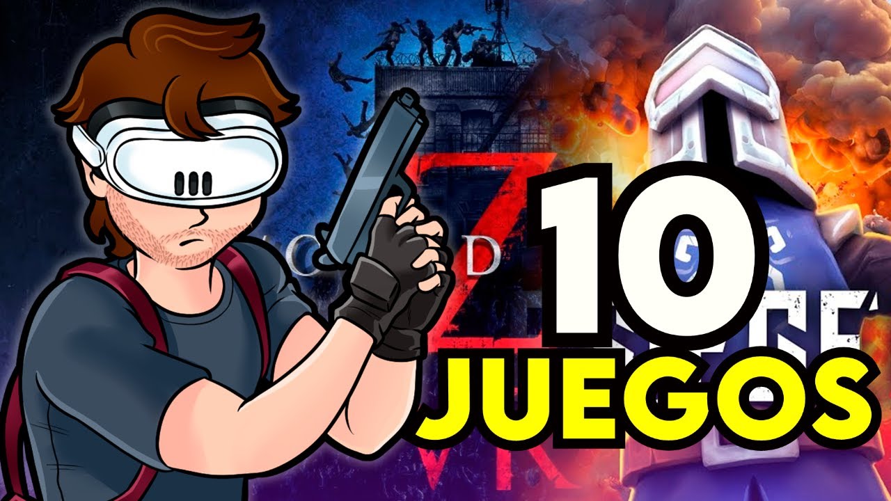 10 JUEGOS NUEVOS en REALIDAD VIRTUAL (Steam, Meta Quest...)