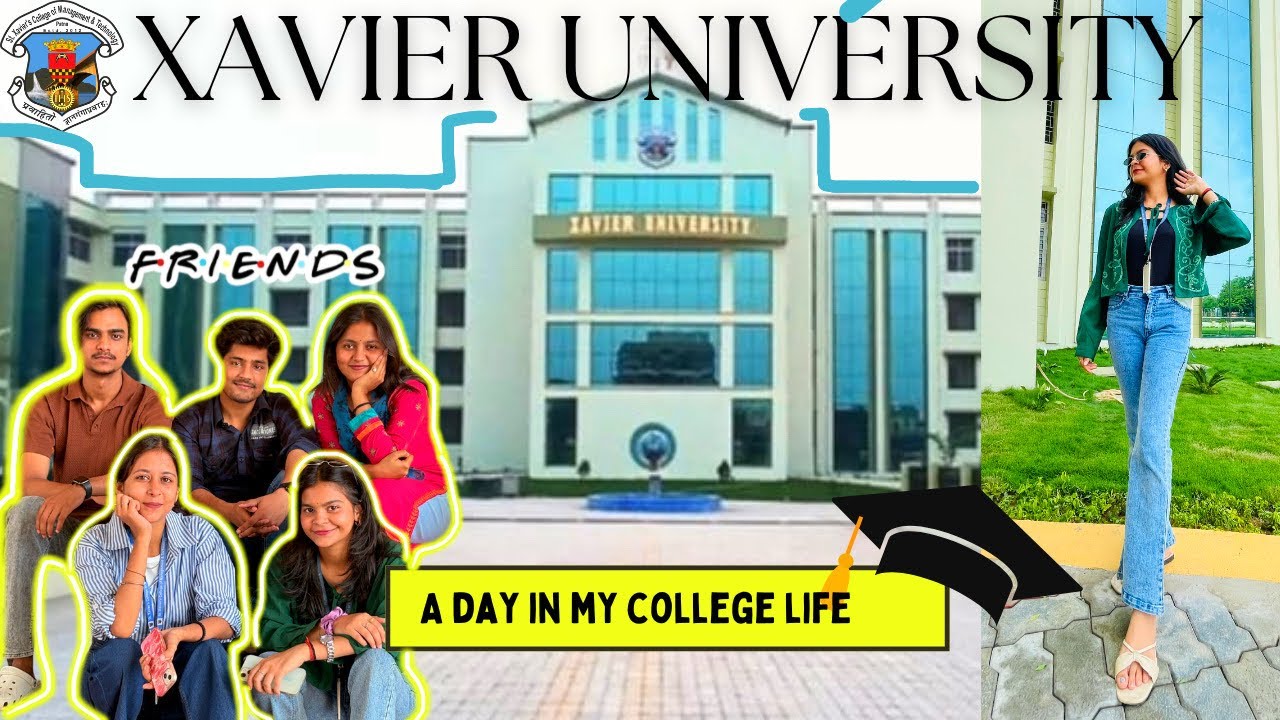 A day in my college life | 📍Xavier University Patna | Journalism student 🎥