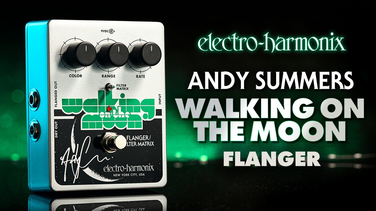 Аналоговая педаль флэнжера/фильтра Энди Саммерса «Walking on the Moon» от Electro-Harmonix