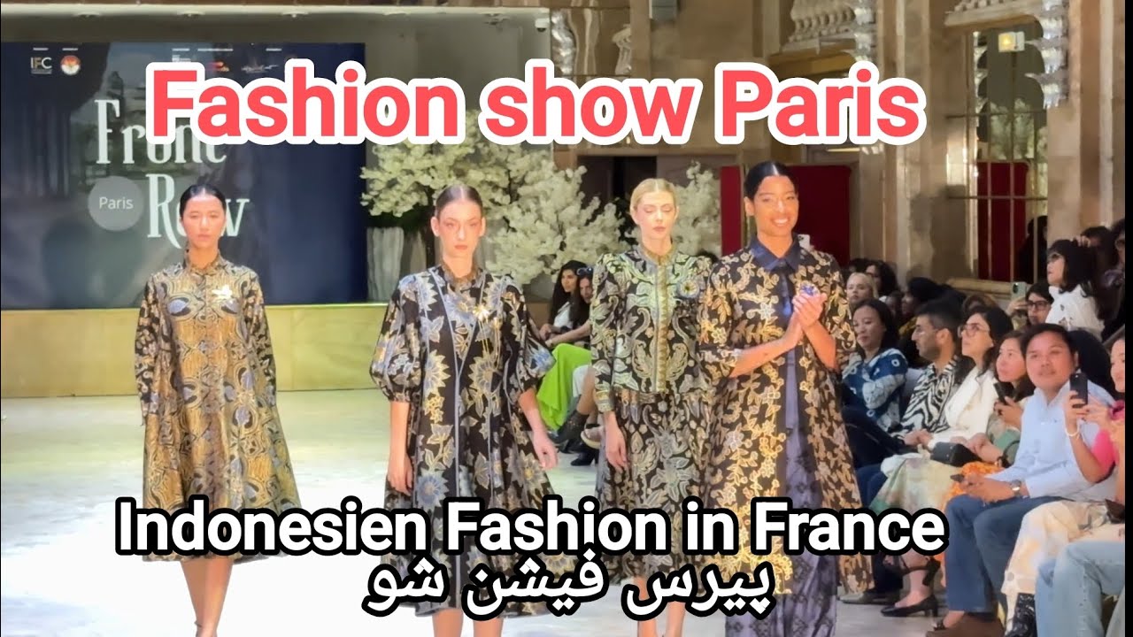 Fashion show Paris, Indonesian Fashioned 