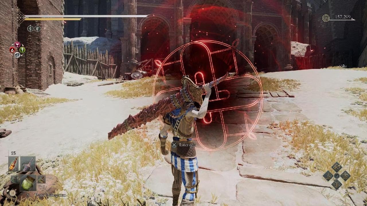 Enotria - NG1 Boss Zelote do Santuário Com sua máscara