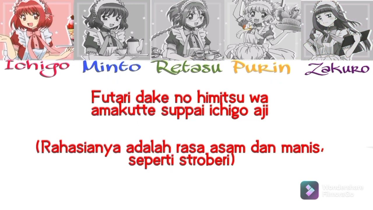 Smewthie - Tokimeki Ichigo Ichie | ost Tokyo Mew Mew New ED | Romaji/Indonesian