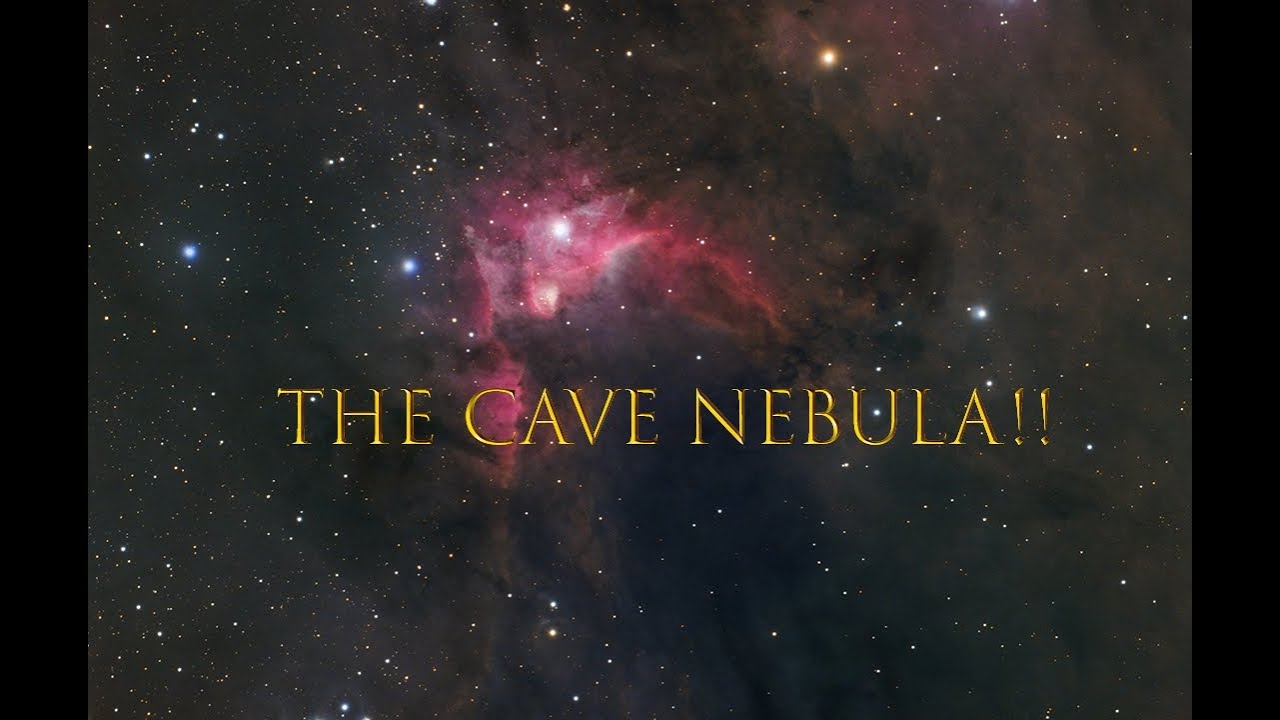 I captured the Cave nebula with my telescope!