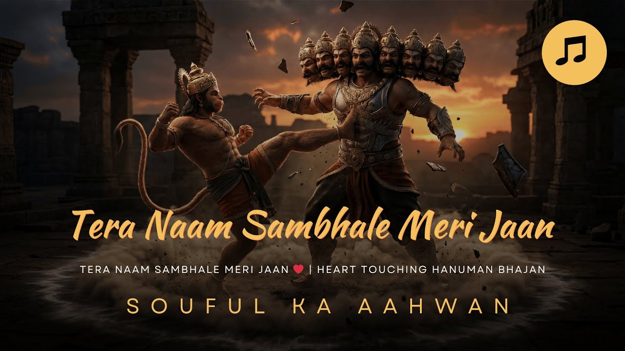 Tera Naam Sambhale Meri Jaan ❤️ | Heart Touching Hanuman Bhajan