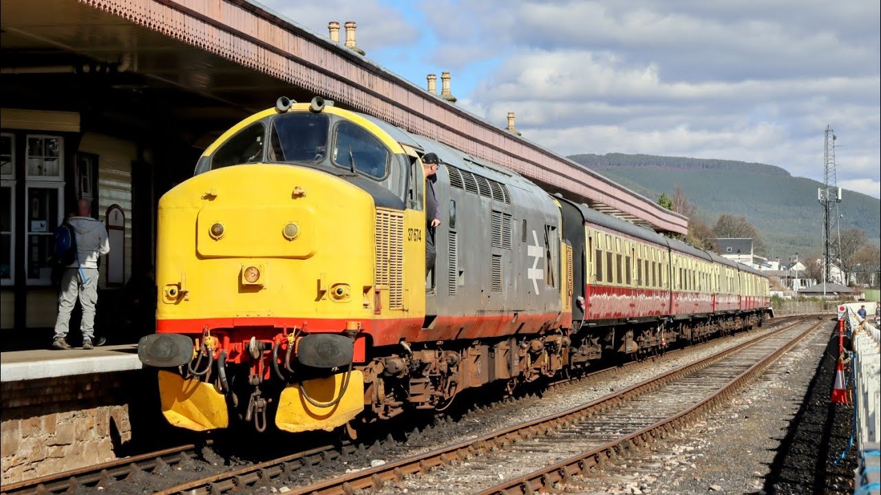 Strathspey Railway mixed traffic Spring Gala