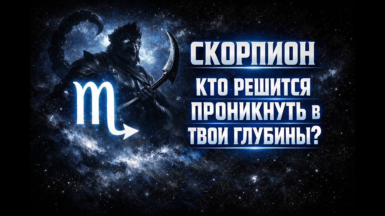 СКОРПИОН: КТО ОСМЕЛИТСЯ ВОЙТИ В ТВОЮ ТИШИНУ?