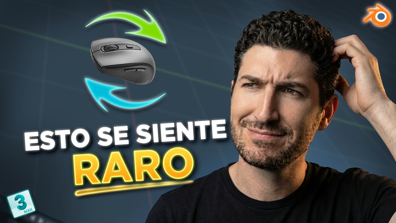 👉Esto rompe tu memoria muscular al pasar de 3ds Max a Blender | Corto y Directo