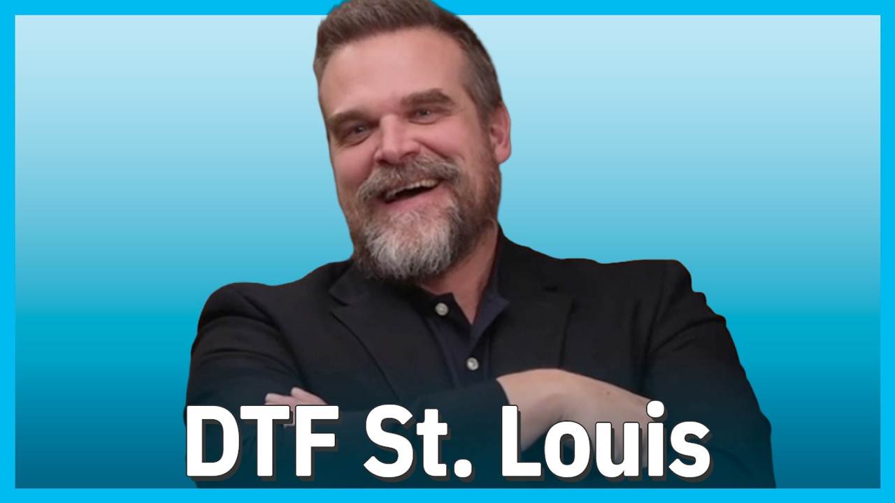 DTF ST. LOUIS star David Harbour on his prosthetic stomach | TV Insider