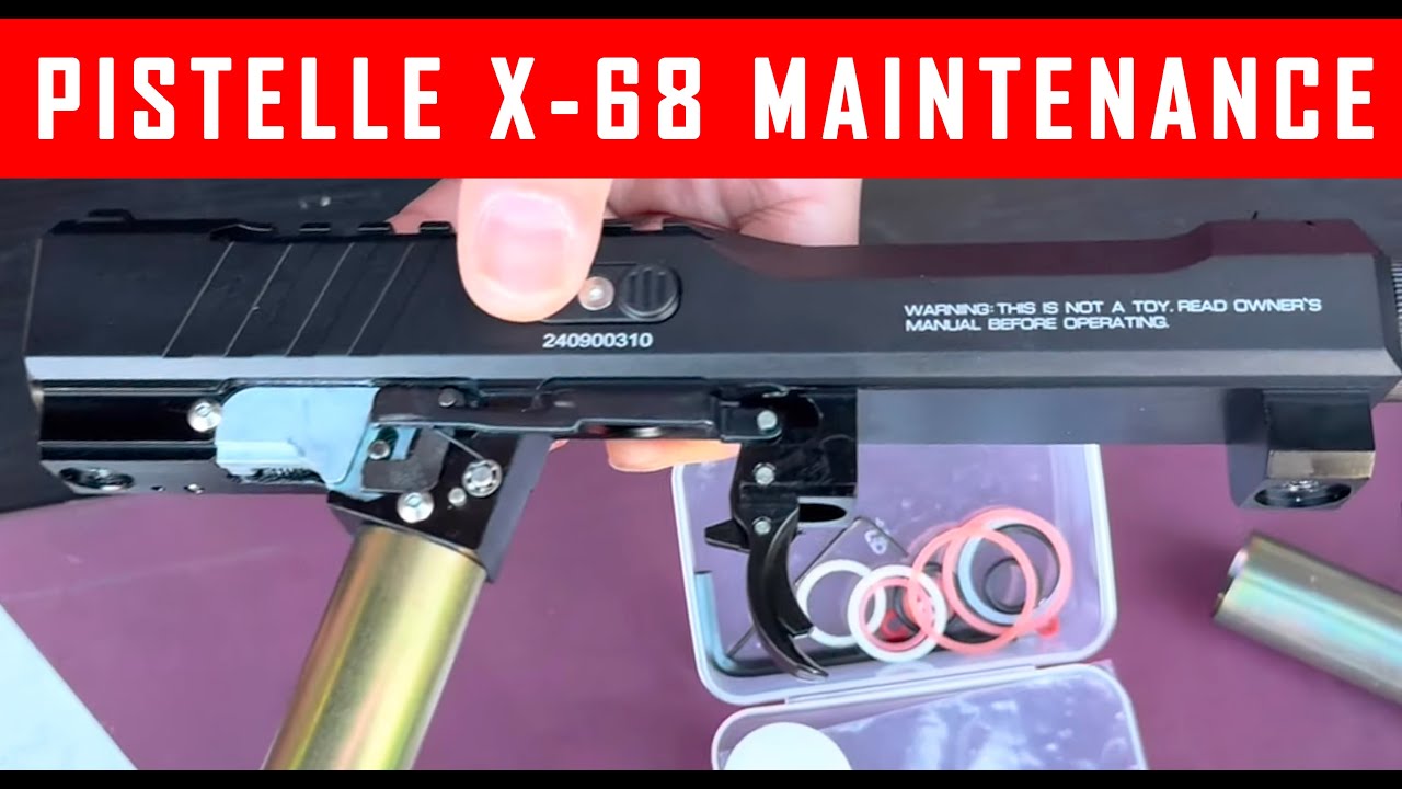 How To Service - Repair and Oring Replacement For Pistelle X-68 #mcs