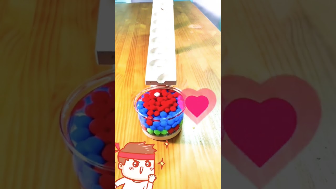 Wooden ball roller bridge, relax your mind super fast 