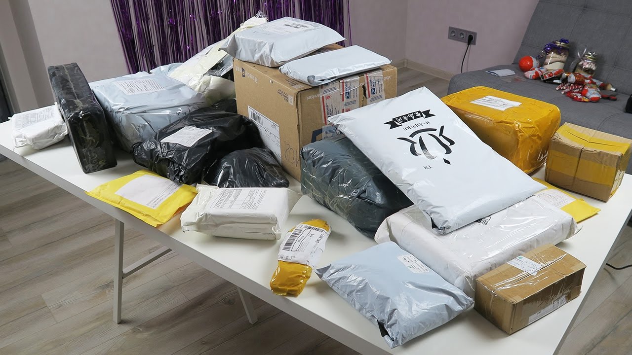 ОГРОМНАЯ ГОРА ПОСЫЛОК С ALIEXPRESS! БОЛЬШАЯ ПОСЫЛКА С США!