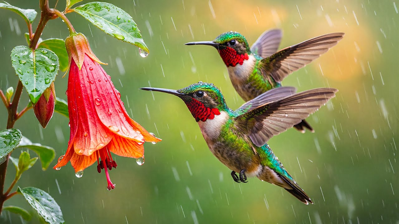 Healing Rain & Birdsong 🌧️🐦 100% Anti-Stress Therapy to Rest Your Mind, Unlock Inner Peace 🍃