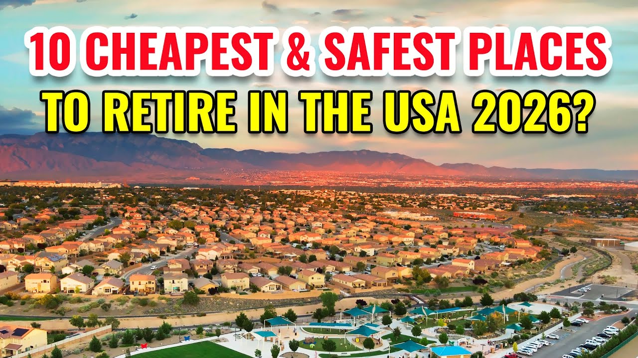 These 10 U.S. Cities Are Shockingly Cheap, Safe, and Perfect for Retirement 2026