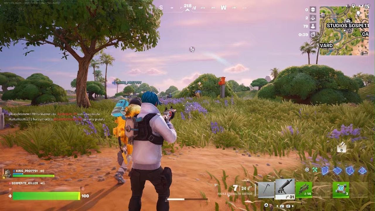 Fortnite challenge ogni uccisione in partita balletto applausi con le mani