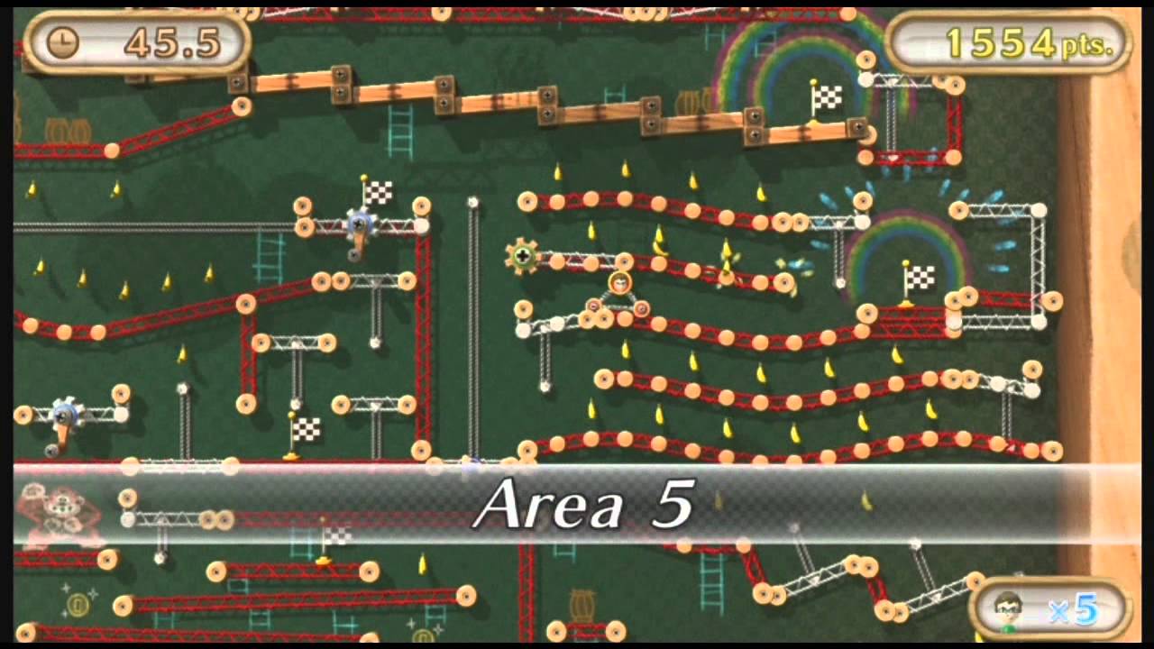 Nintendo Land - Donkey Kong's Crash Course [All 10 Stages]