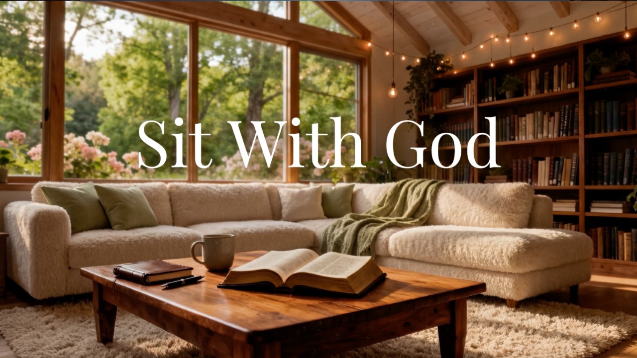 Sit With God | Peaceful Worship Instrumental for Prayer & Reflection