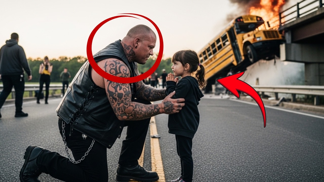 Only a Deaf Girl Trusted the Bikers—and Her Courage Saved 40 Lives That Day!