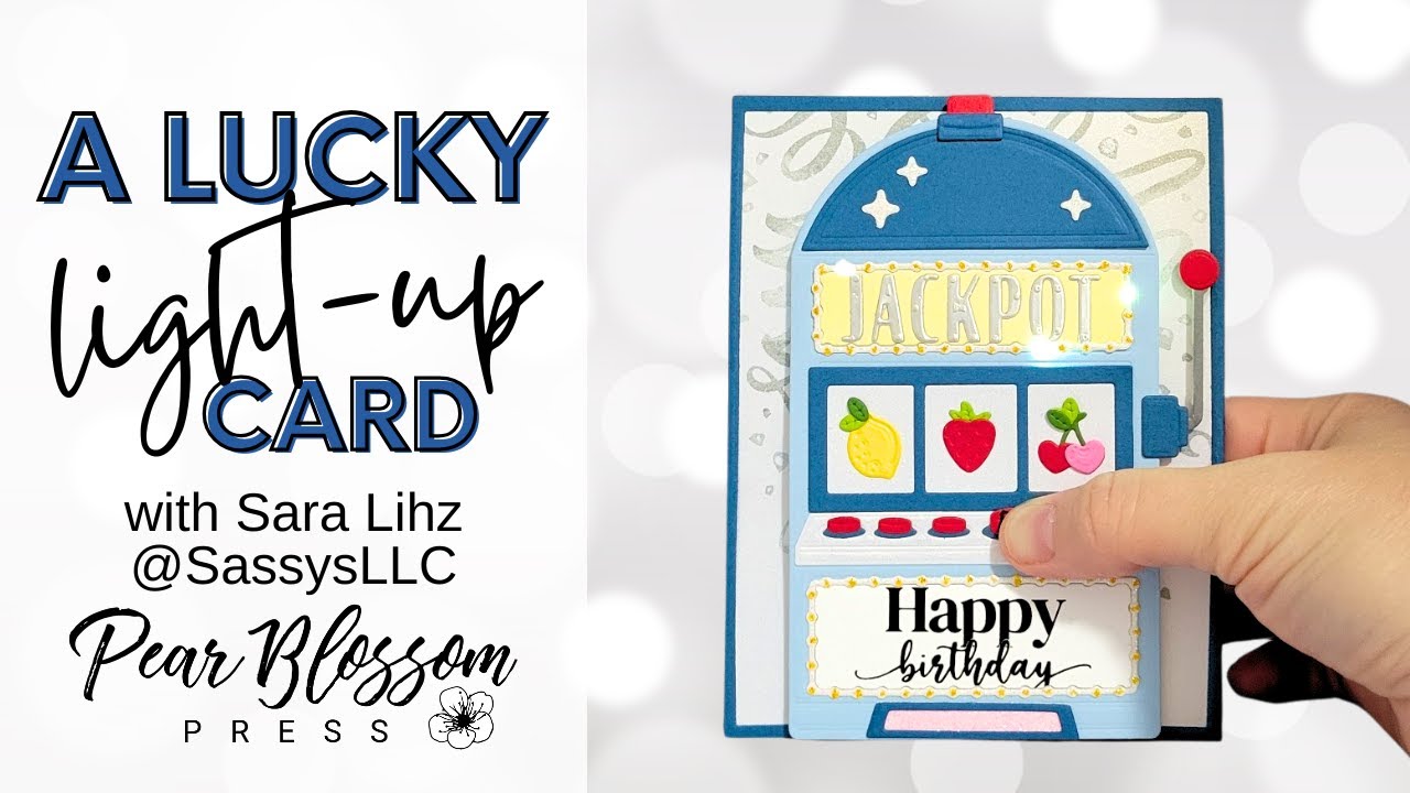 Light Up the Jackpot! Slot Machine Card Tutorial