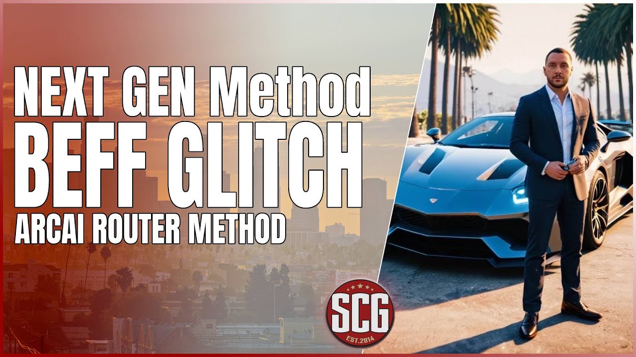 GTA 5 Online - BEFF GLITCH (Next GEN Method) Using Arcai Router...By SCG!