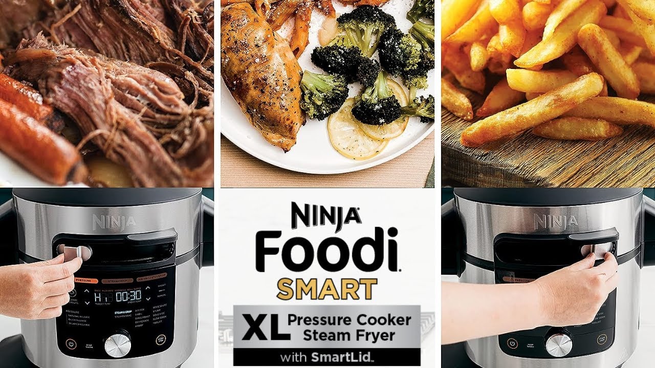 The Ninja OL701 Foodi Can Do It All: Pressure Cook, Air Fry, Steam, and More!