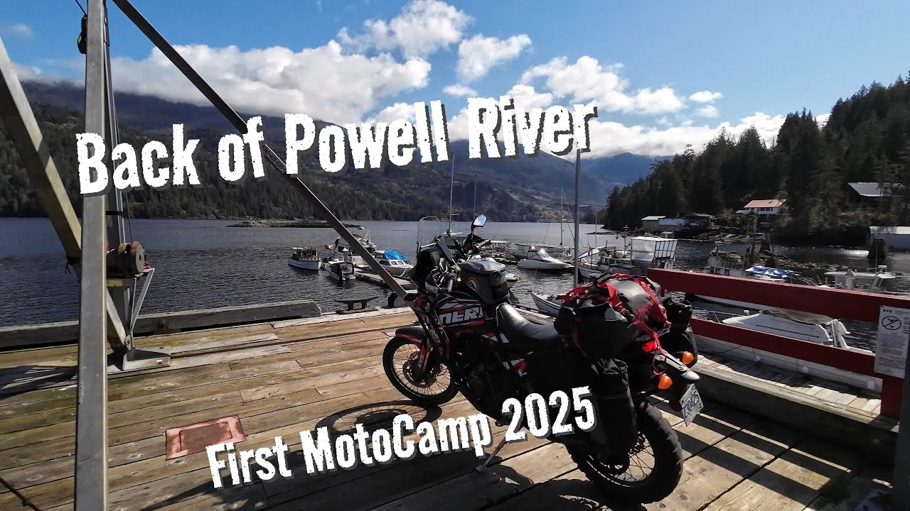 Back of Powell River: First Moto-camp 2025