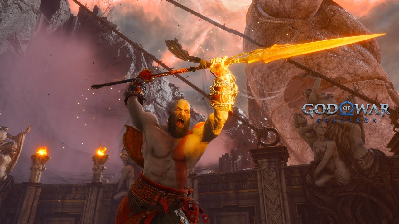 Reckless Kratos vs Beigadr The Feared OP SPEAR BUILD!(Show me mastery)