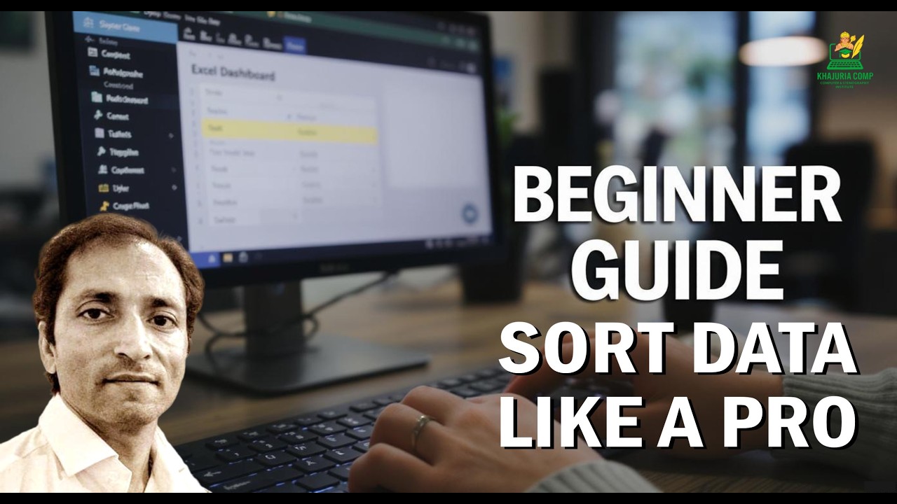 Sort Data in MS-Excel | Ascending & Descending Order Explained with Examples