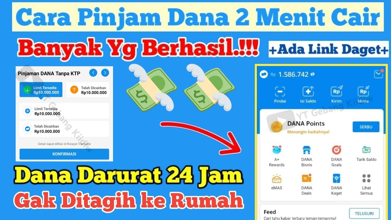 Pinjam Saldo DANA Tanpa Dana Paylater Dana Cicil | Cara Pinjam Uang di Dana | Pinjol Mudah Cair 2026