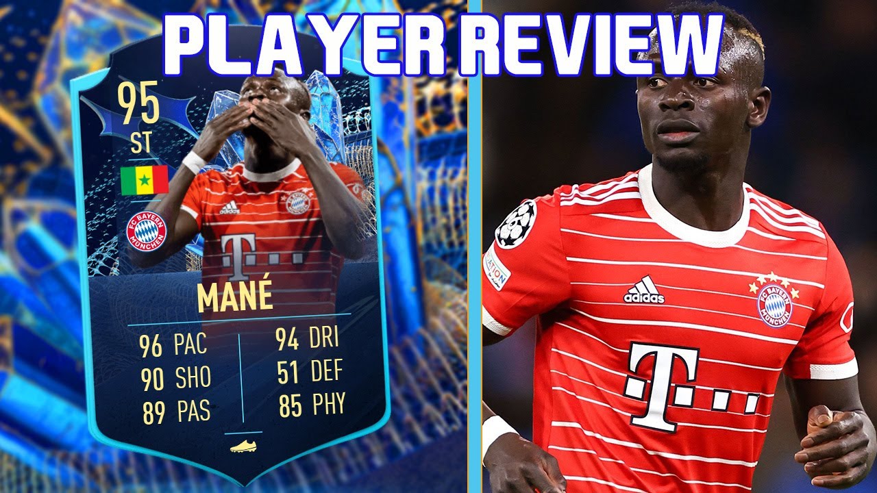 FANTASTIC FOWARD! 😍 95 TOTS MOMENTS MANE PLAYER REVIEW! FIFA 23 ULTIMATE TEAM