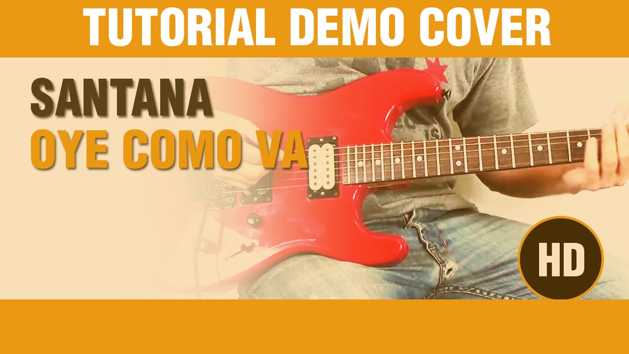 Oye como va de Santana en Guitarra electrica DEMO COVER